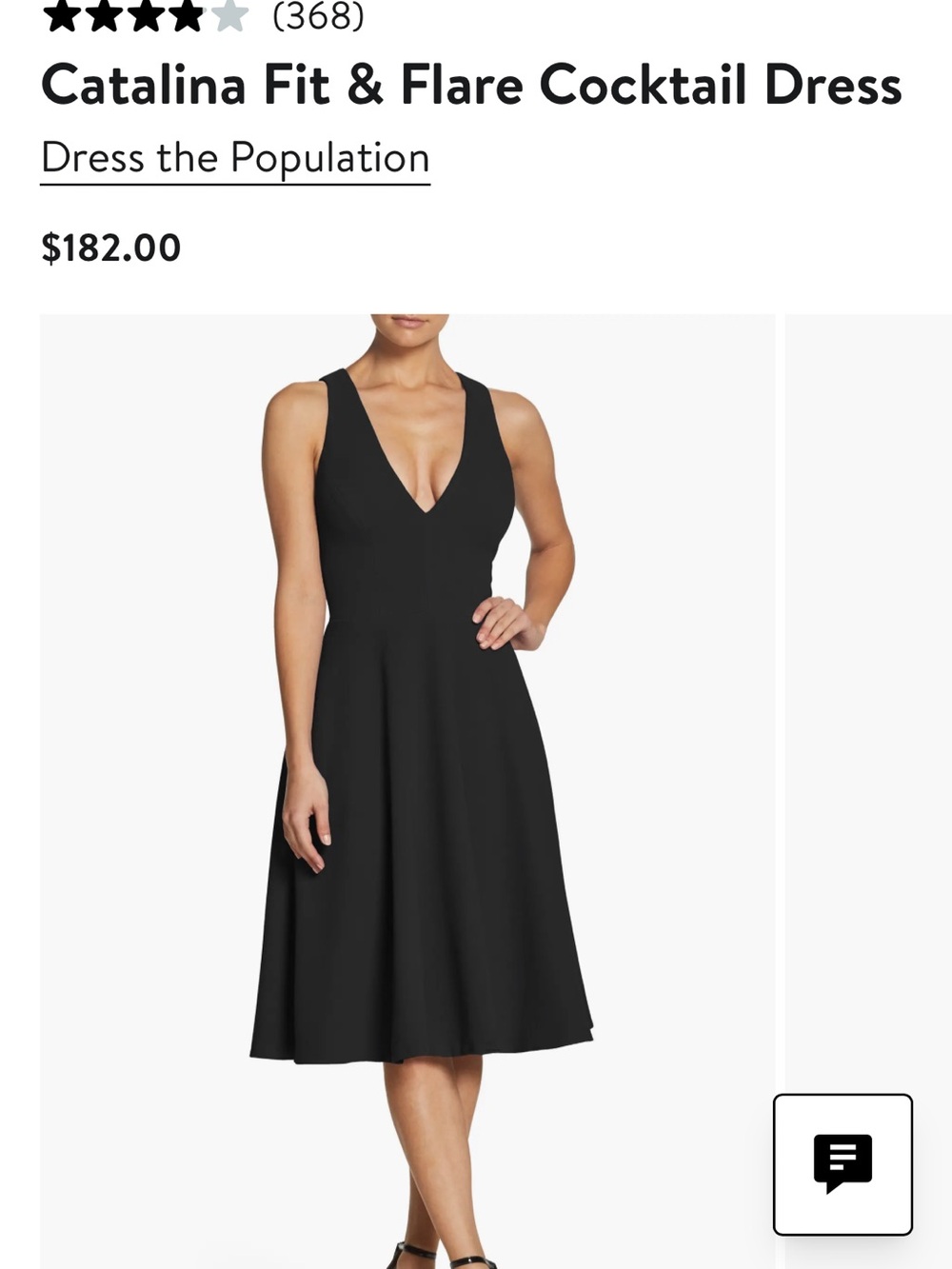 Classic Black Sleeveless Fit-and-Flare Dress